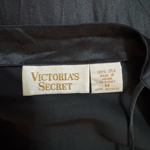 Vintage Victoria’s Secret Gold Label 100% Silk Slip Nightgown, size M - Picture 2 of 6